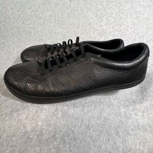 Birchbury Bramfords Leather Black Sneakers Shoes Mens 13 Minimalist Low Top